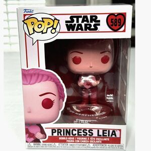 Funko Pop! Star Wars Princess Leia #589 Valentine's Day Edition
